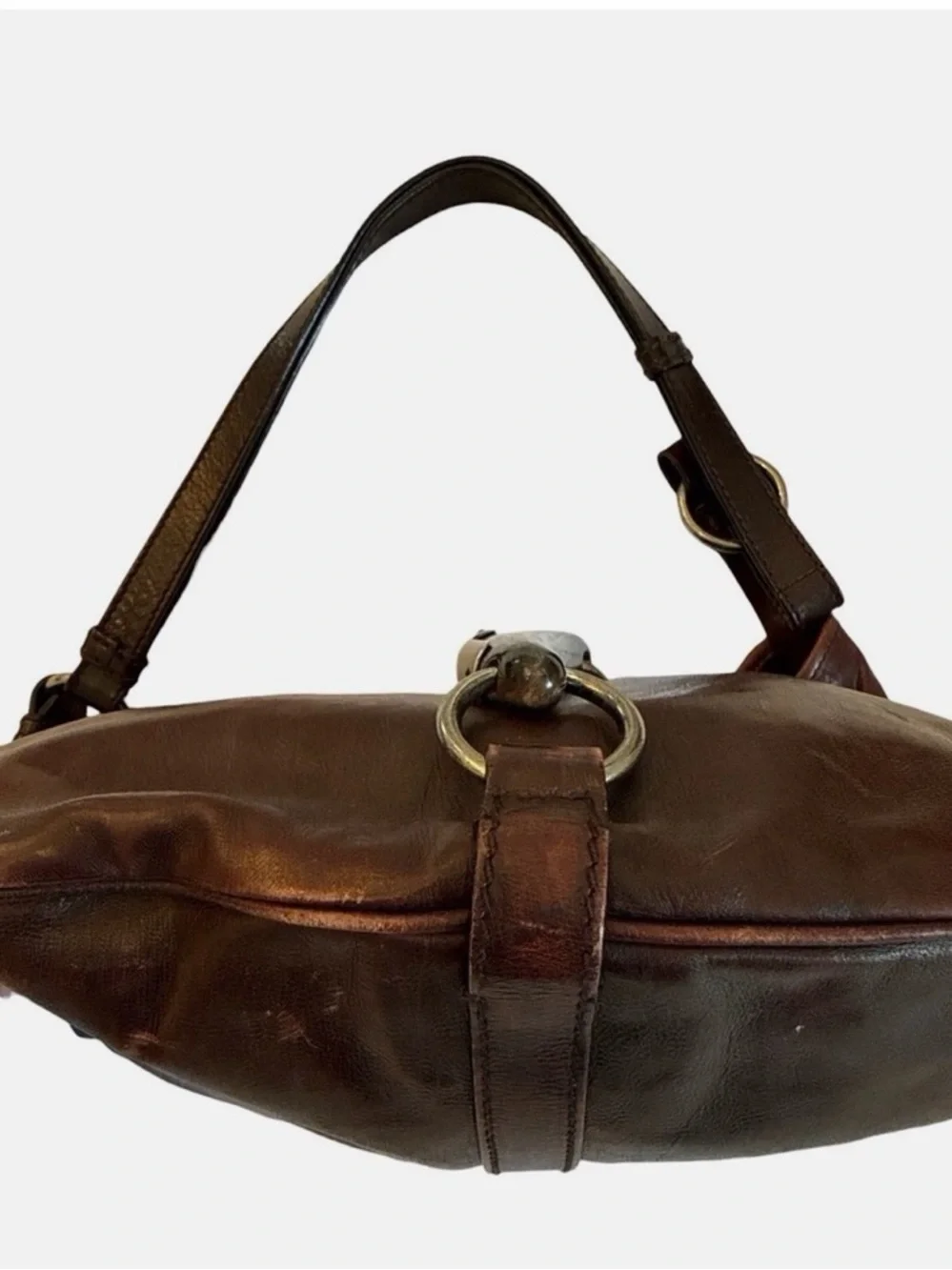 YSL Yves Saint Laurent Mombasa Horn Handbag by Tom Ford (vintage 2001)